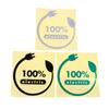 Electric Car Sticker Waterproof Vinyl Decal 100% Electric Car Motorcycle Accessories