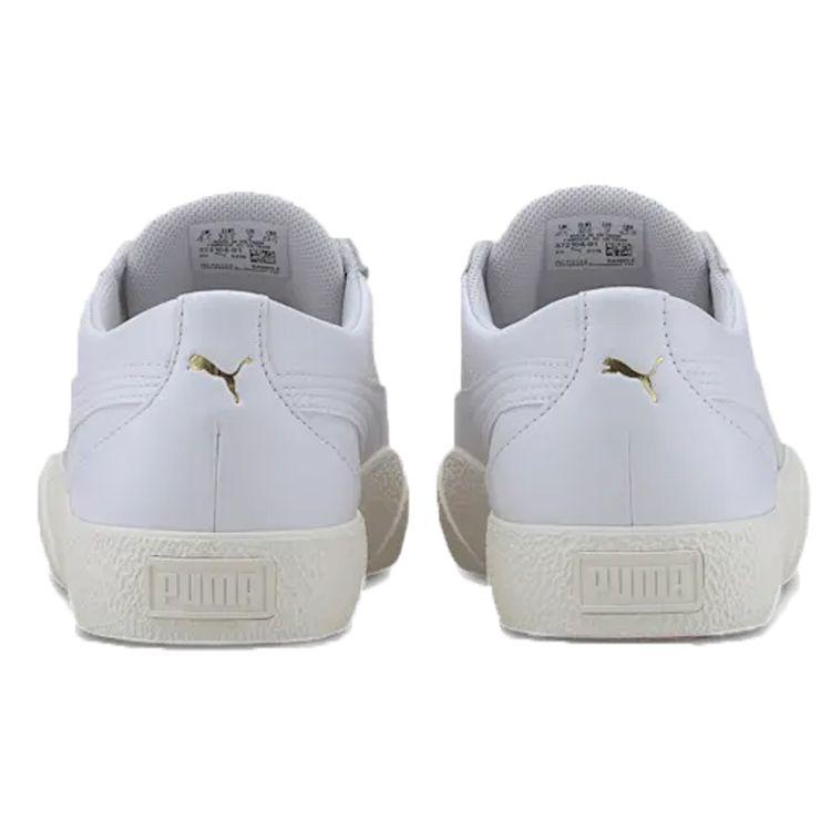 Puma Love Retro Slip Resistant Lightweight Low Top Skate Shoes Women sneaker White 372104-01