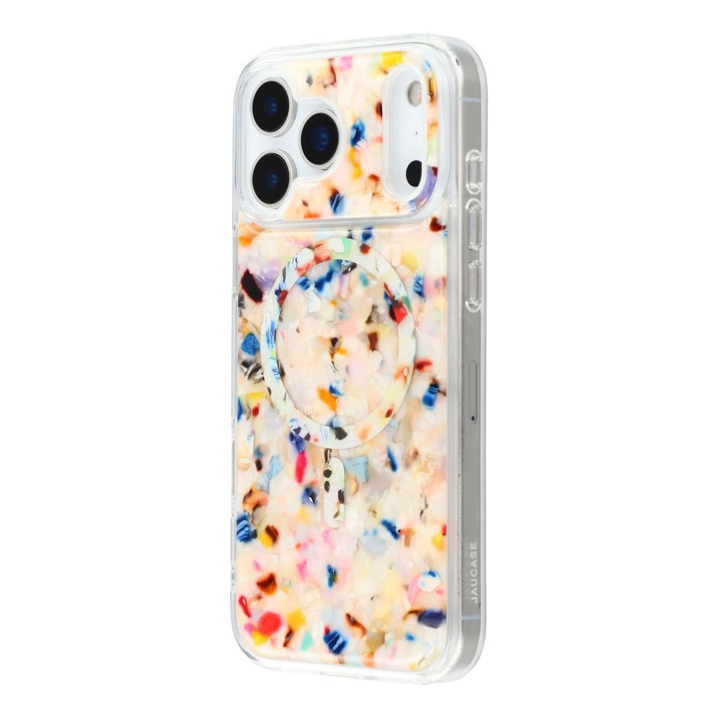JAUCASE For iPhone 17 Pro Case Compatible with MagSafe Shell Design TPU+PC Phone Cover