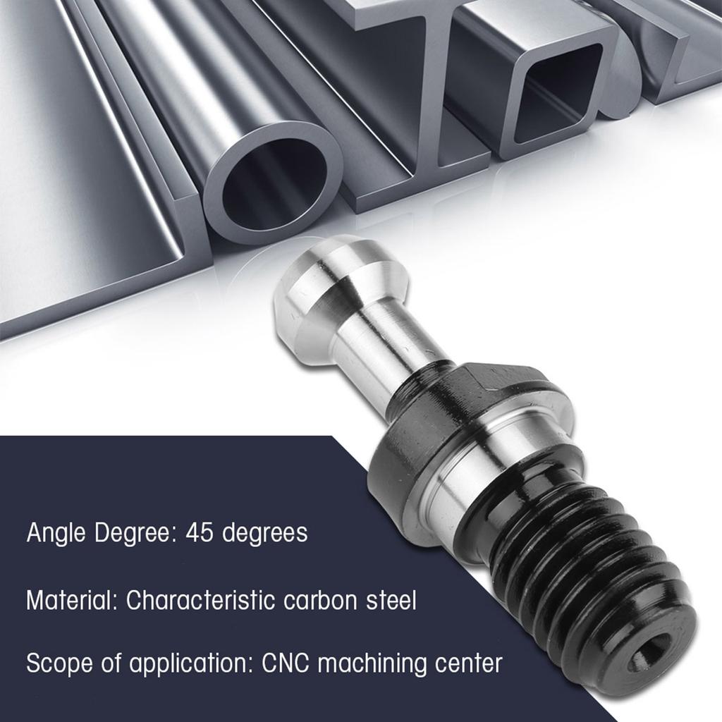 2ks BT30 CNC držák nástrojů pro frézování s úhlem 45 stupňů a upevňovací knoflík pro CNC frézku