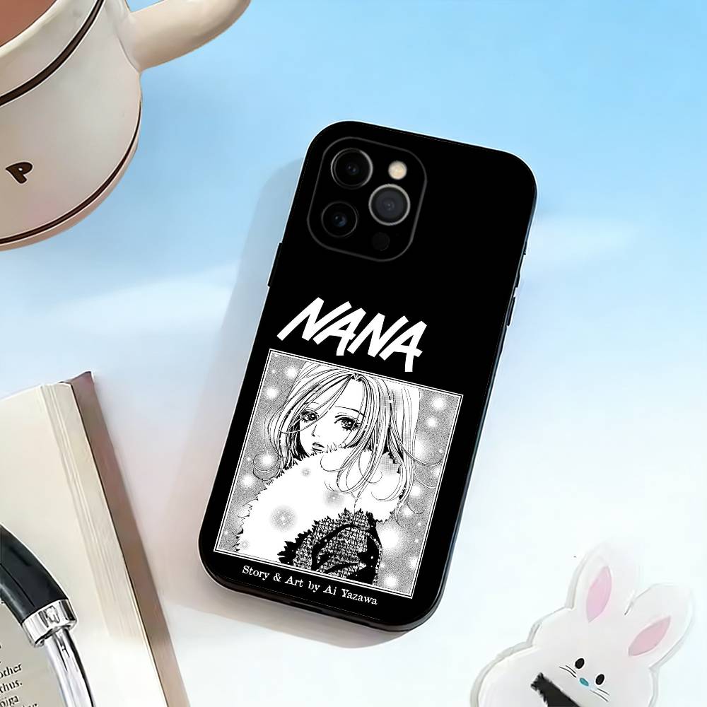 NN-NANA Phone Case Silicone Soft For IPhone 17 16 15 14 13 12 11 X XR Plus Pro Max Plus