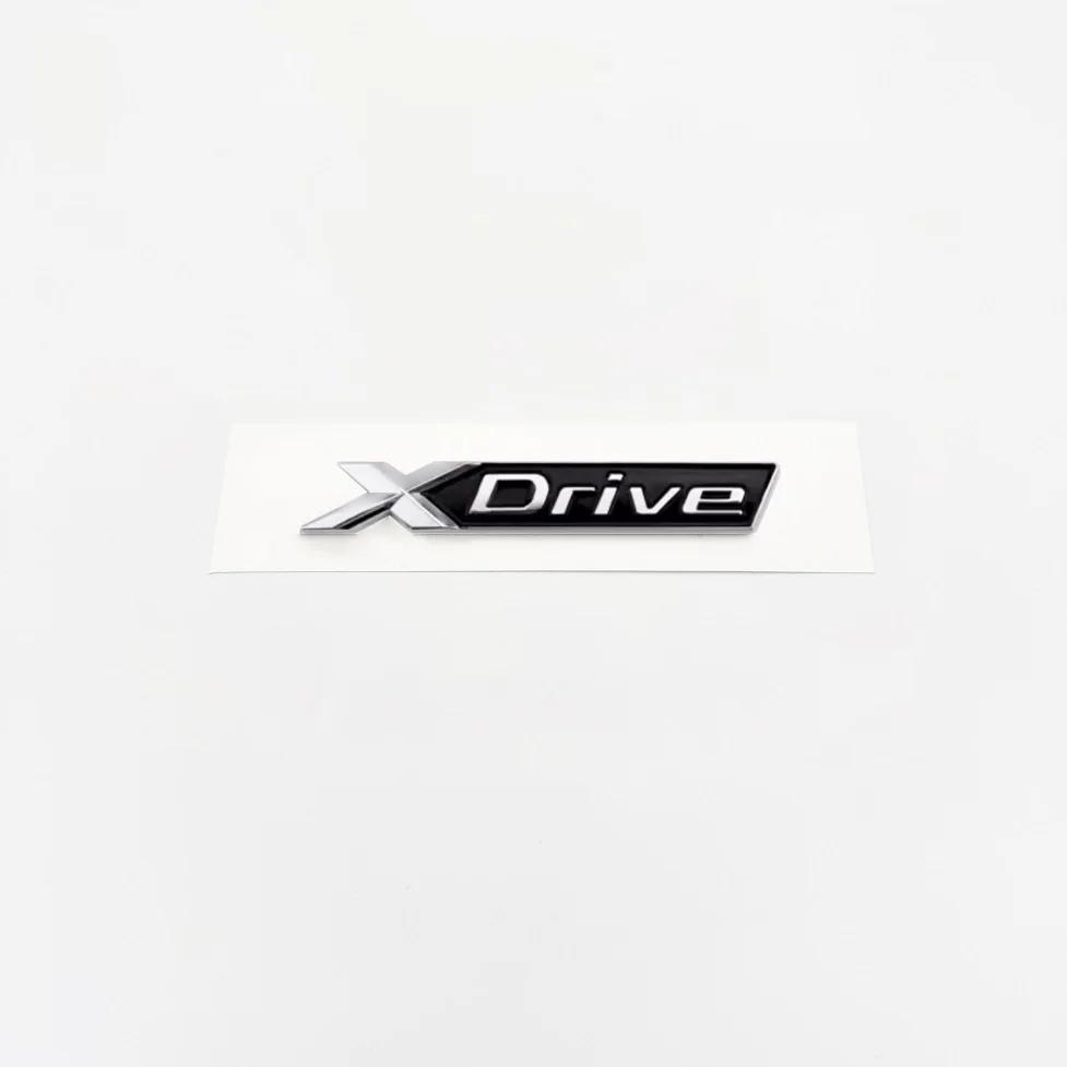

New Font Numbers Letters 735i 740i 760i 735Li 740Li XDrive Chrome Silver Black ABS Emblem for 7 Series Car Trunk Logo Sticker 1 PCS