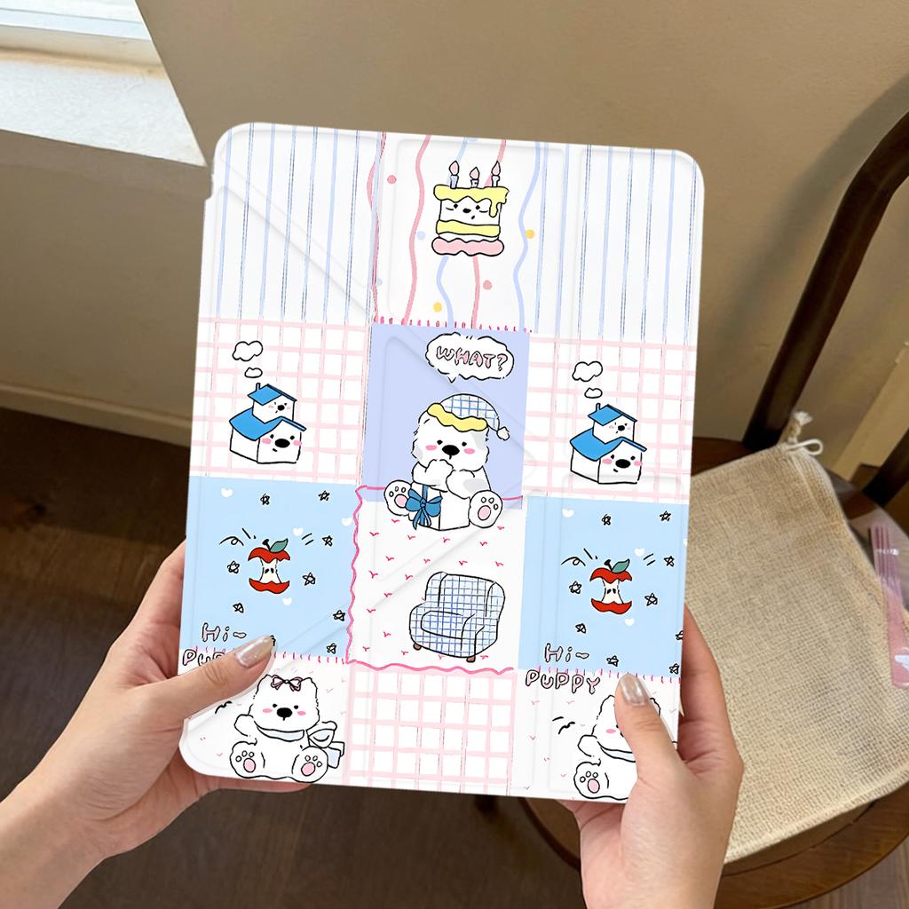 Y Fold Tablet Case For SamsungS9 S10 Plus 12.4 Huawei 11 2021-2023 iPad10.2 7/8/9th iPad 4/5th 10.9 SamsungS7 11 iPad 11th 2025