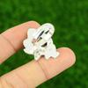 Sterling Silver Natural Picture Jasper Engagement Wife Stackable Ring Jewelry