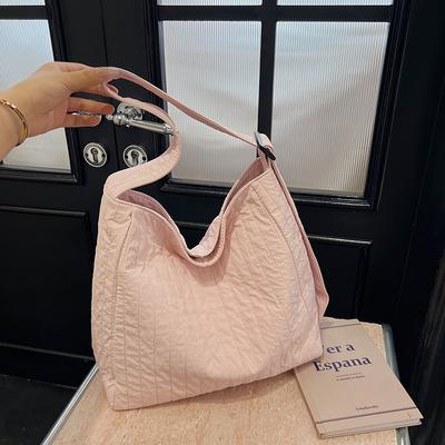 Borsa Ascellare Grande Capacità Semplice Borsa a Tracolla da Pendolare Borsa Tote alla Moda