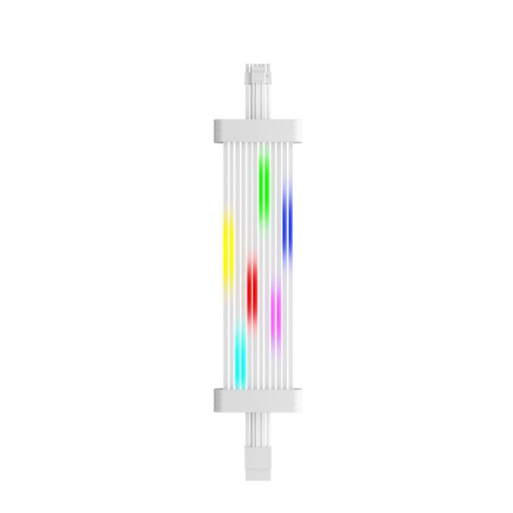 Decorative ARGB 8Pin GPU Power Extension Cable Wireless Lighting Control Durability ARGB Light Strips For PC Builds