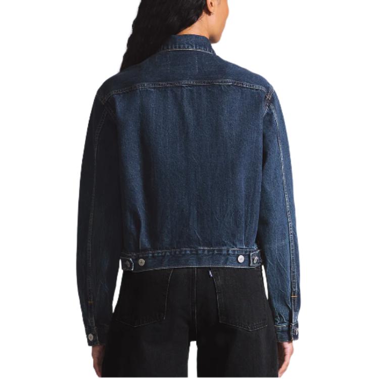 Levis Bluetab™ Series FW25 Button Flap Pocket Loose Denim Jacket Women jackets A5884-0004