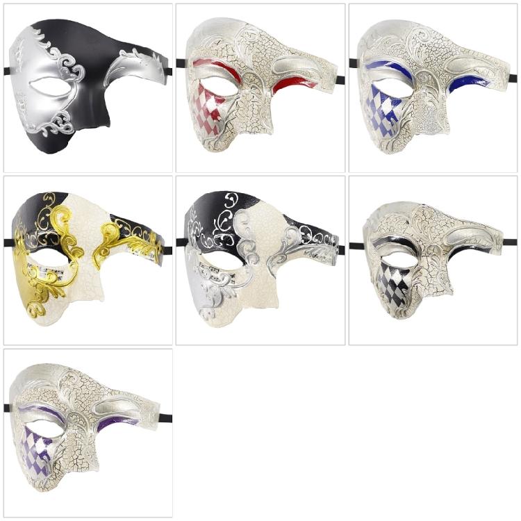 Masquerade Masks Venetians Party Mask Mardi Gras Mask with Adjustable Straps for Women Men Carnivals Prom Mask Gift
