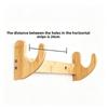 Wooden Sword Display Shelf With Multilevel Wall Mount For Collectors And Home Decor
