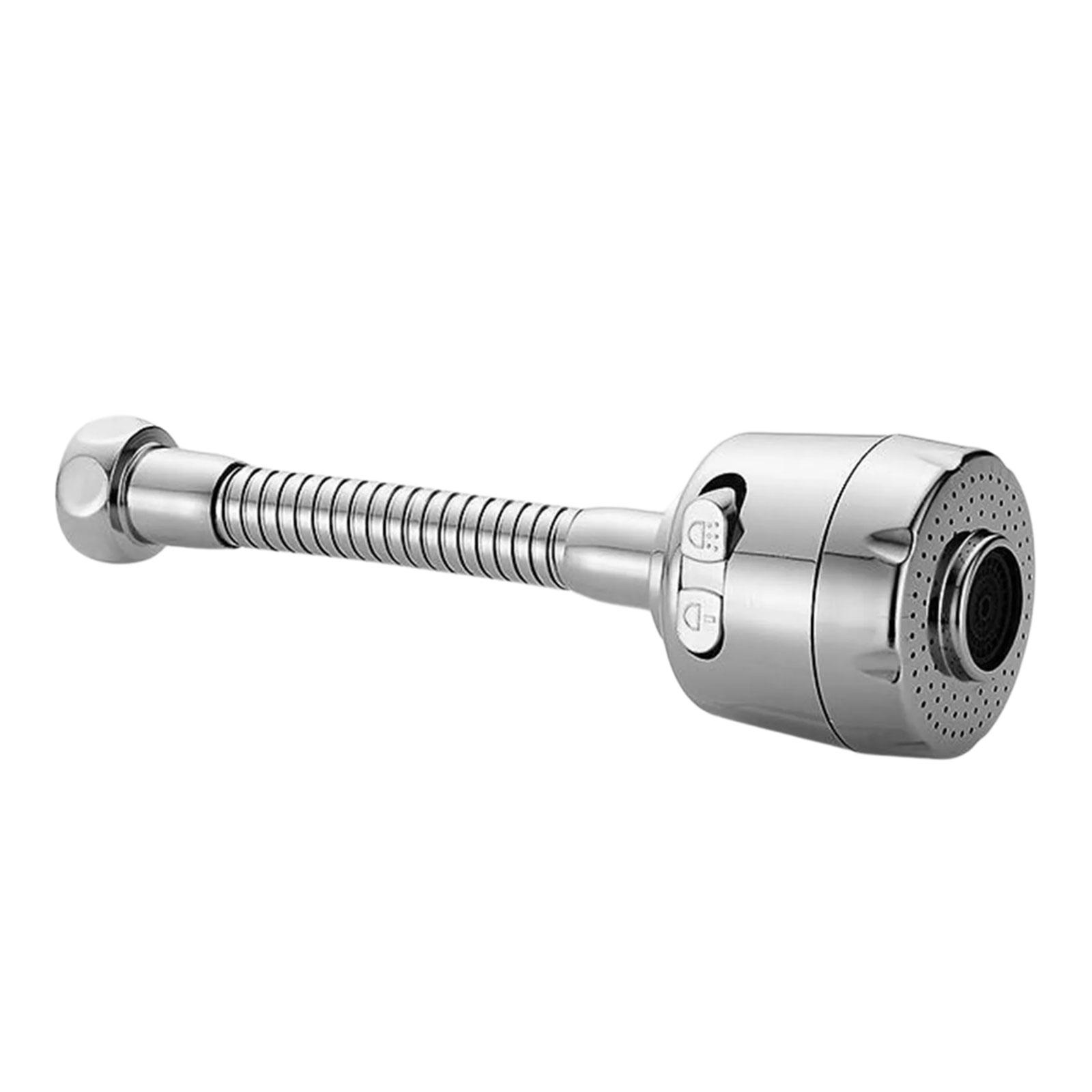 

Металлический аэратор для смесителя с мягким потоком воды и герметичным уплотнением, гибкий распылитель для смесителя с многослойным гальваническим покрытием