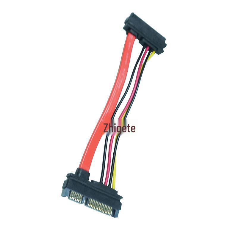 SAS to SATA Adapter Cable with 15-Pin Power Connector for SFF-8482 Motherboard & SAS Hard Drive