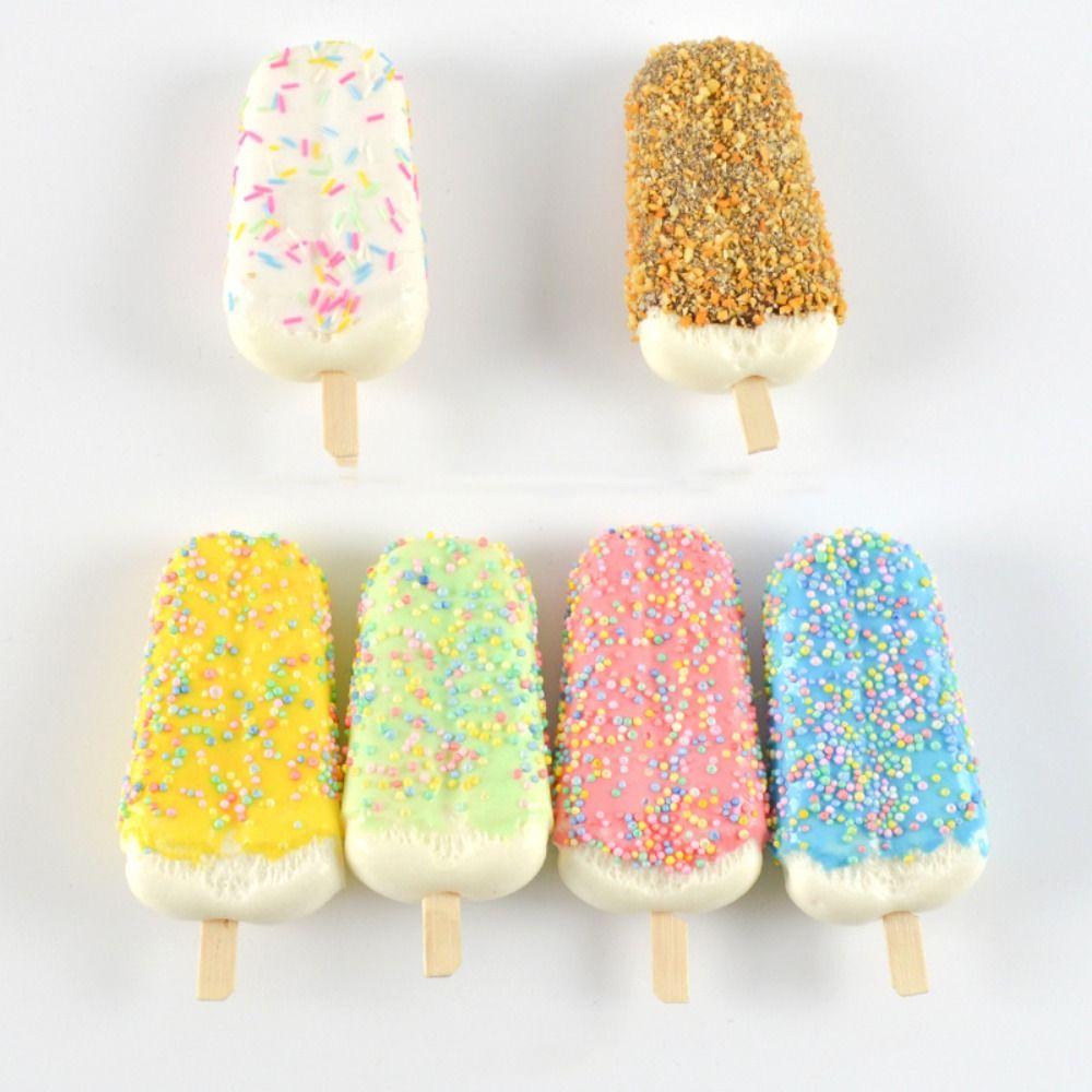 Handmade Fake Popsicle Popsicle Kids Toys Multipurpose Decoratio Props  Food Props
