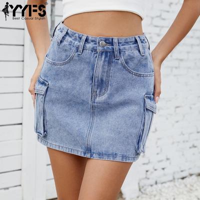 Kadın Düz Renk Baskılı Günlük Yazlık İlkbaharlık Etekler