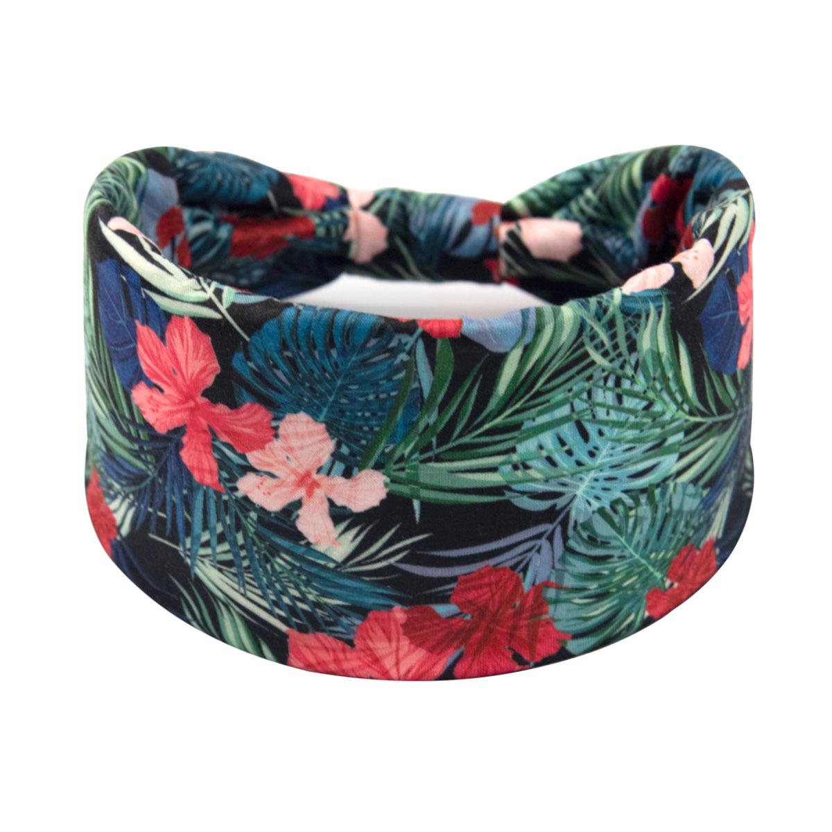 

Весна/літо Гумка з вузлом Гумка для волосся Богемська пов’язка Хустка Широкий край Еластична спортивна пов’язка