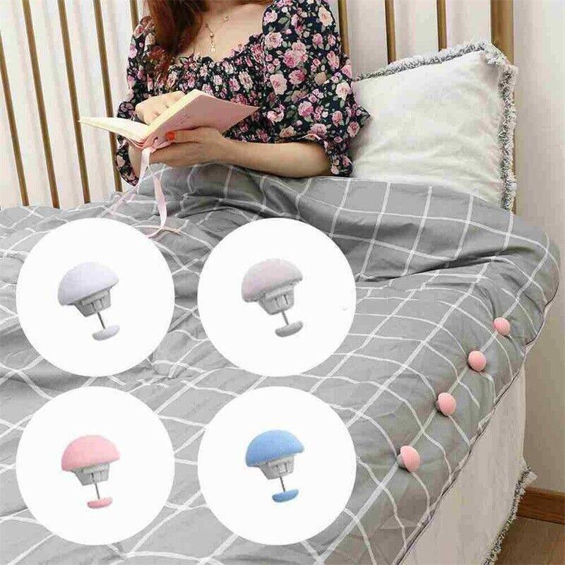 Cover 8pcs Duvet Clip Quilt Clips Set Bed Sheet Keeps Comforter Shifting From