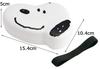 Skater Lunch LBD2 Die-Cut Box, 280ml, Snoopy, Peanuts,