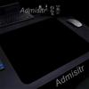 Solid Color E-Sports Mousepad Pure Black Speed Mouse Pad 45x40CM Ultrafine Surface Desk Mat Setup Gaming Decoration Pc Gamer Mat