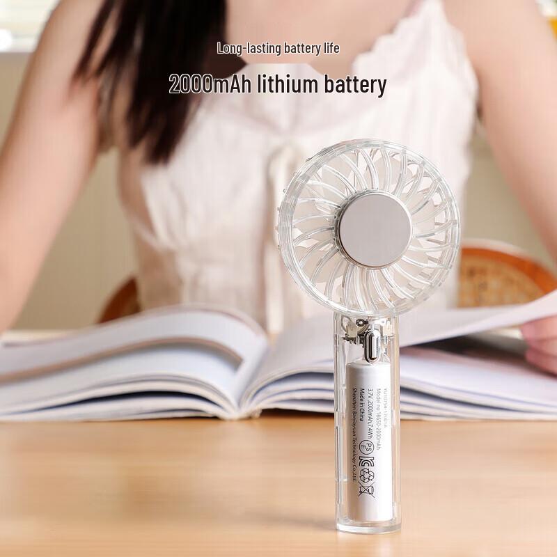 Mini Portable Ice Compress Handheld Fan