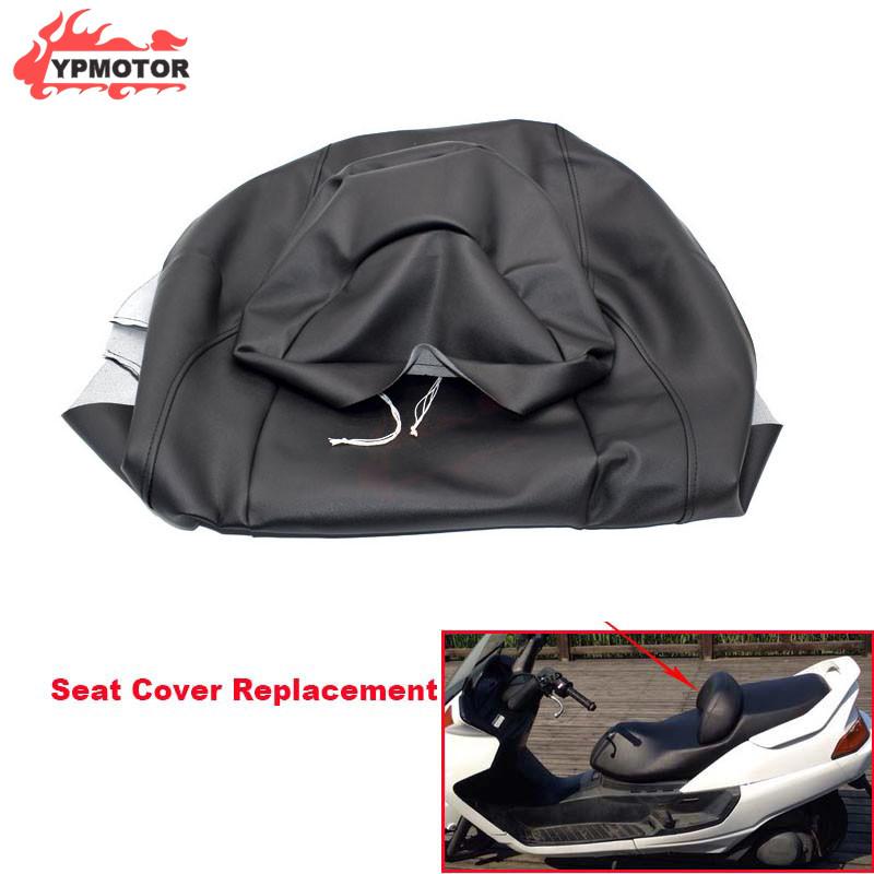Majesty250 YP 250 Thick PU Leather Scooter Seat Cover W/ Front Pad Cushion Cover Waterproof For YAMAHA Majesty YP250 (Old Model)
