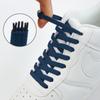 Man Women No Tie Shoelaces Semicircle Elastic Lazy Shoe Laces  Shoe Accessories