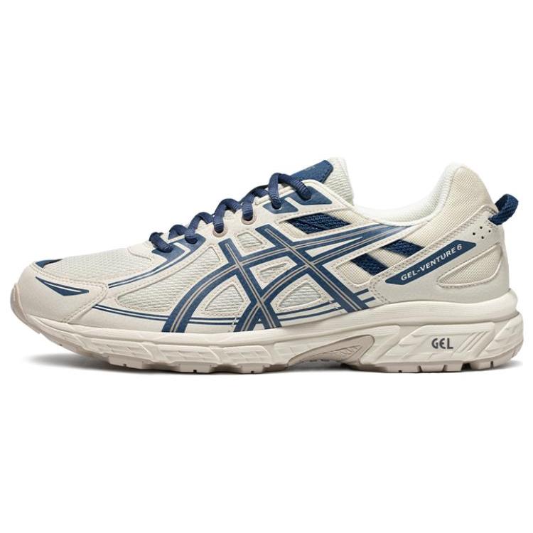 ASICS Gel Venture 6 Кремово-белый синий 1011B550-103 42.5