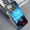 H-Hazbin H-Hotel Alastor Phone Case For iPhone 17, 16,15,14,13,12,11 Plus,Pro Max, Colorful Silver Funda Cover