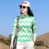 Women's Quick-Dry Floral Long-Sleeve Sport Shirt - Breathable Slim Fit for Running and Hiking