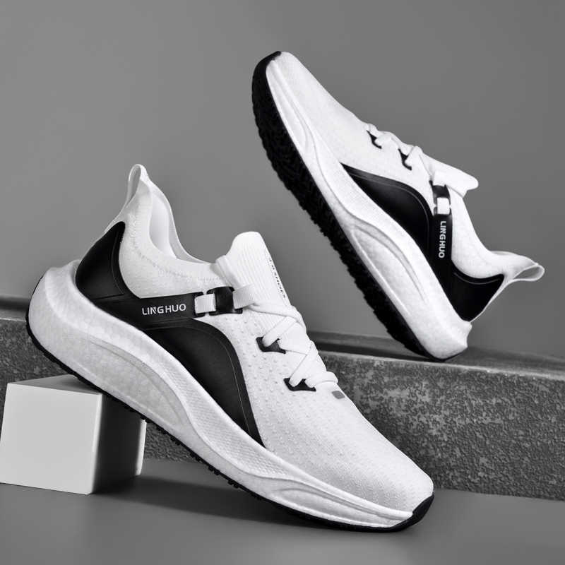 Fashion Lace-up Tied Skate Board Slippers Man Shoes Men's Sandals For Beach Sneakers Sport Tenisfeminino Foot-wear Tnis Design