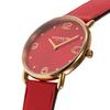 ELLIOT Watch ELLIOT Stainless Steel Mineral Glass Quartz Daily Waterproof 14504249 Red [Coach] Women's [Item]