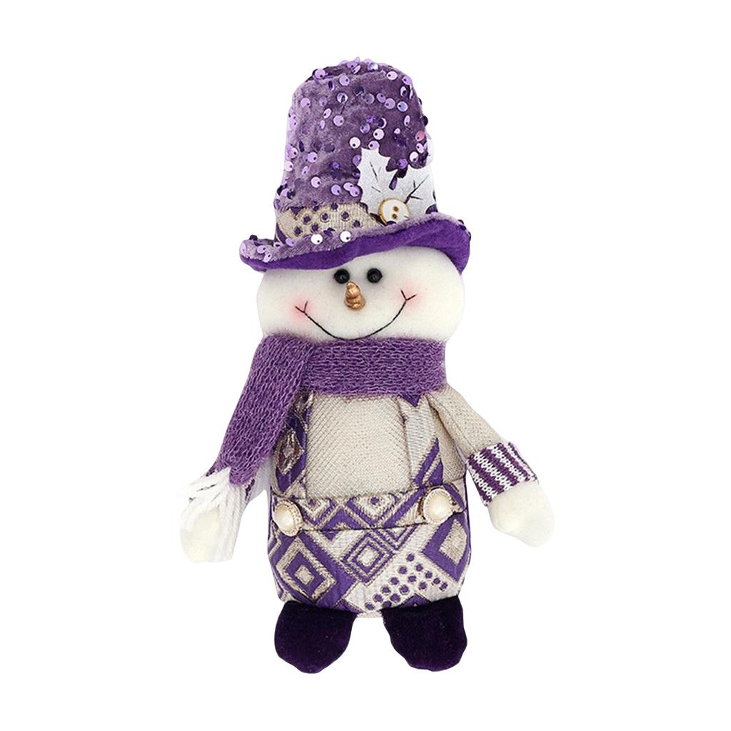 Christmas Plush Standing Snowman Old Man Elk Cute Christmas Party Gift Plush Standing Plush Toy, Children's Gifts