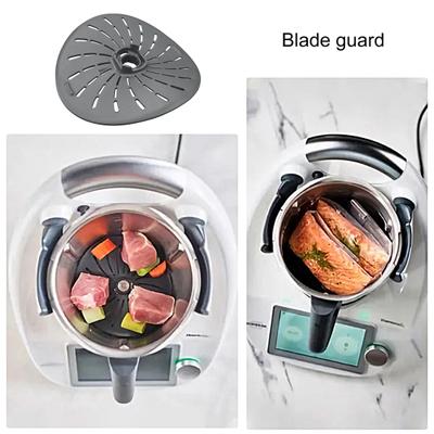 Yousheng Knivskydd Pålitligt Slitstarkt Plast Praktiskt Livsmedelsgodkänt Köttkvarnsskrapa för Thermomix-TM5/TM6/TM21/TM31