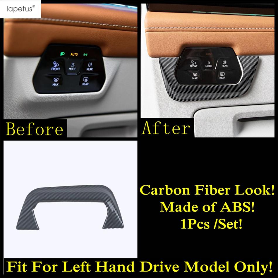 Steering Wheel / Window Lift / Middle Air AC Outlet Vent Cover Trim ABS Accessories For VW Volkswagen Atlas / Teramont