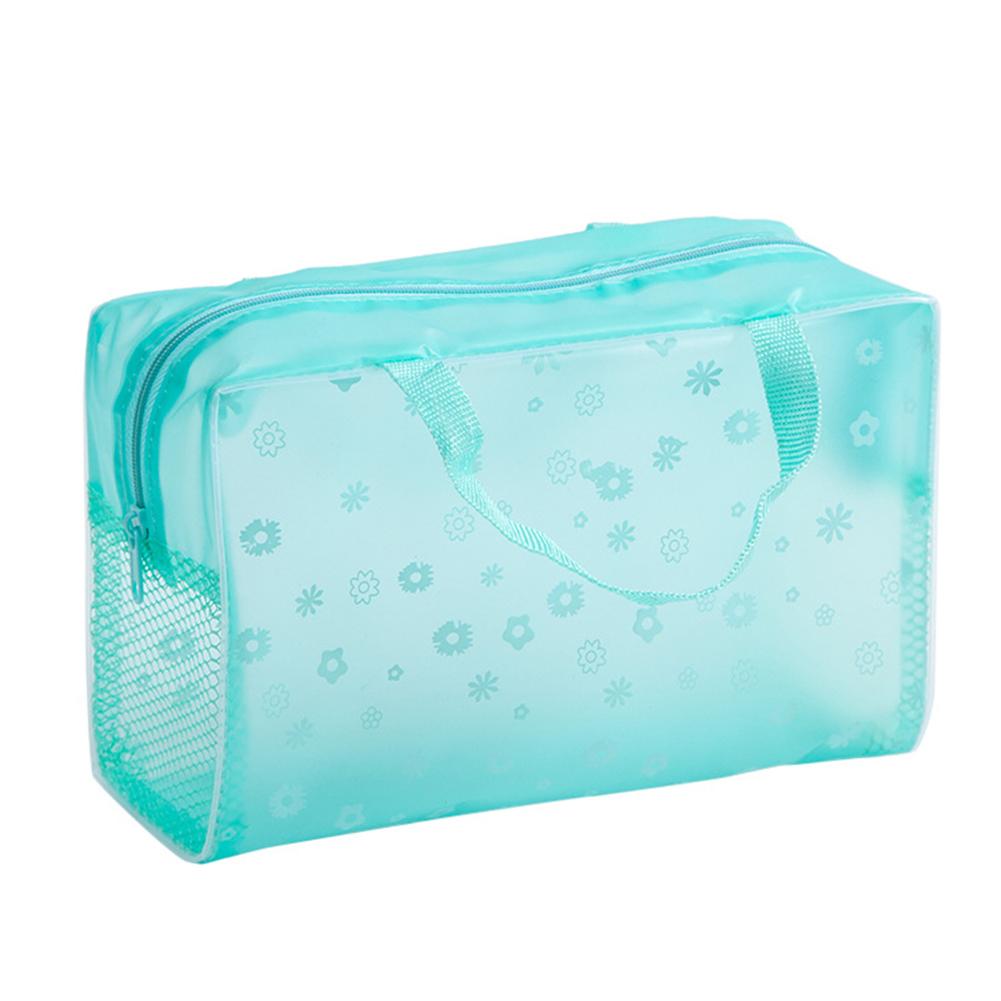 

Beach Bag Cosmetic Bag Bath Product Floral Printed For Toys For Travel Storage Mesh Swimming Accessories High Quality CHINA