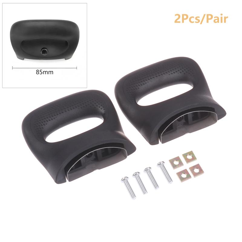 2 Piezas Asas Laterales para Olla Negra Asa Antiescaldado para Olla a Presión Con Tornillos Para Accesorios de Utensilios de Cocina Suministros de Cocina