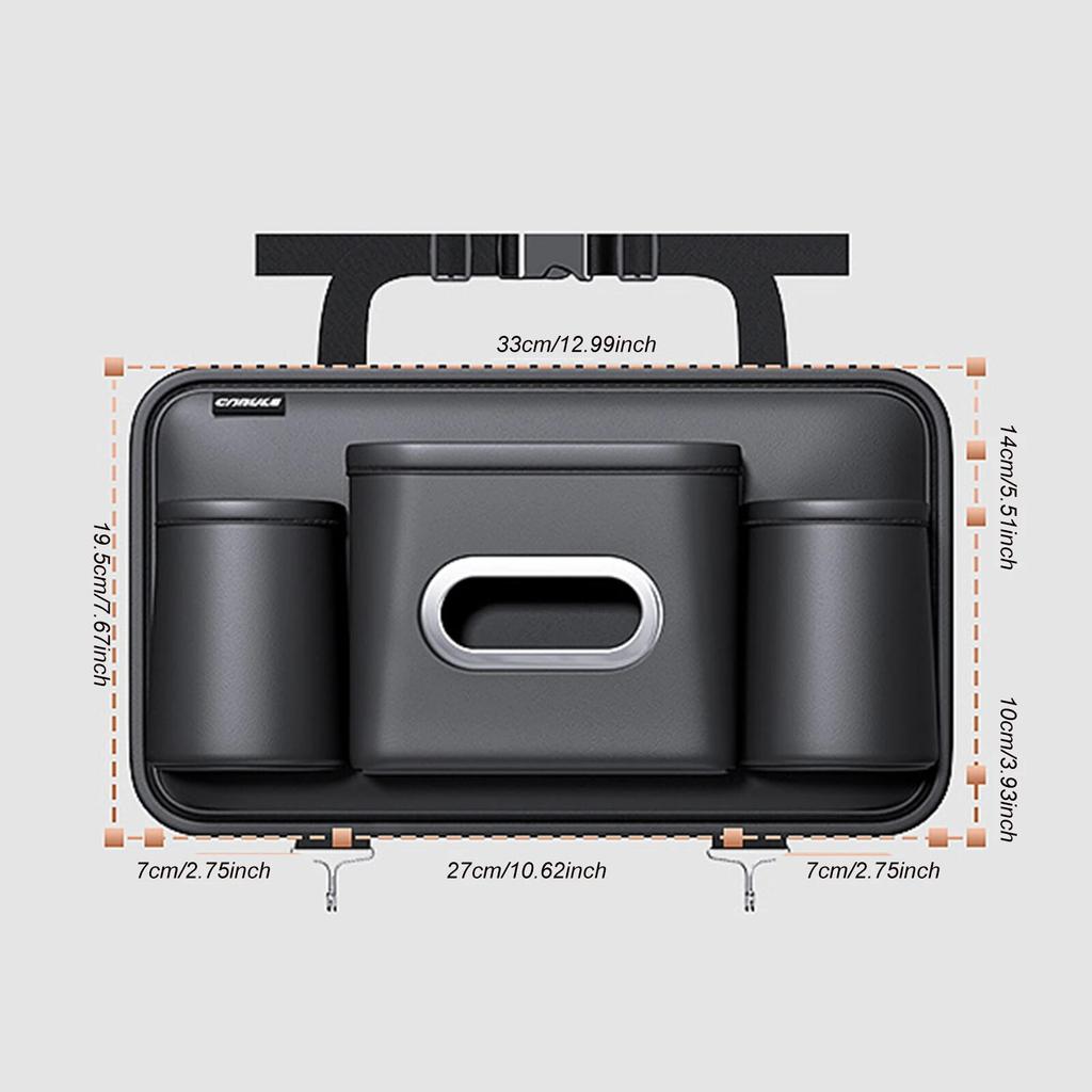 Cutie de depozitare pentru spătarul scaunului de mașină Cutie de depozitare sub scaun Cutie de depozitare Suport pentru pahare Cutie de șervețele Accesorii de decorare pentru geanta pentru scaunul din spate automat