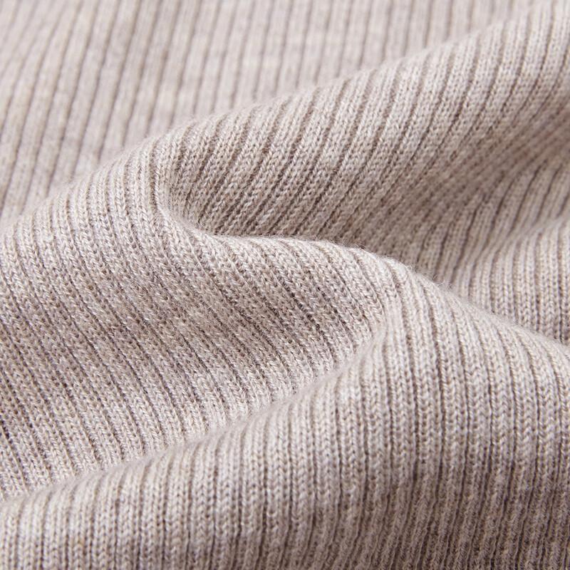 Demana Women's Slim-Fit Double-Layer Collar Knit Sweater