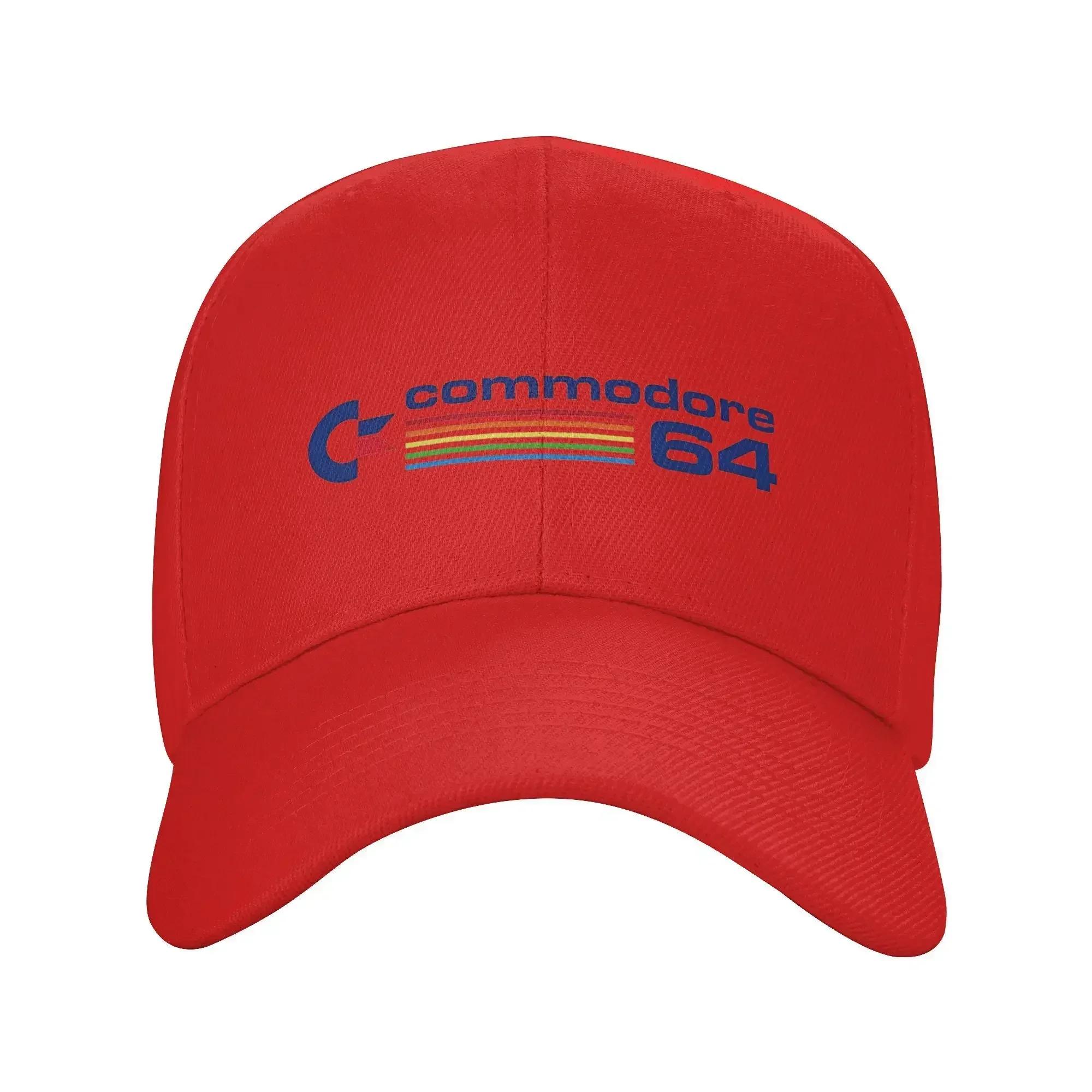 Men Women Commodore 64 Hats Fashion  Baseball Cap Adjustable Casual Wear Adjustable