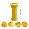 Premium Spandex Round Table Cover Elastic Skirt for Hotel Wedding Banquet Decor