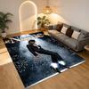 Custom Moonwalk Performance Area Rug Carpet For Bedroom Game Playroom Living Room Nonslip Sofa Office Home Decor Doormat Christmas Gift