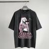 Sabrina Carpenter Music Festival 2026 Outfit Washed T Shirts Men Women Streetwear Hip Hop T-Shirts Summer  Tees Short Sleeve