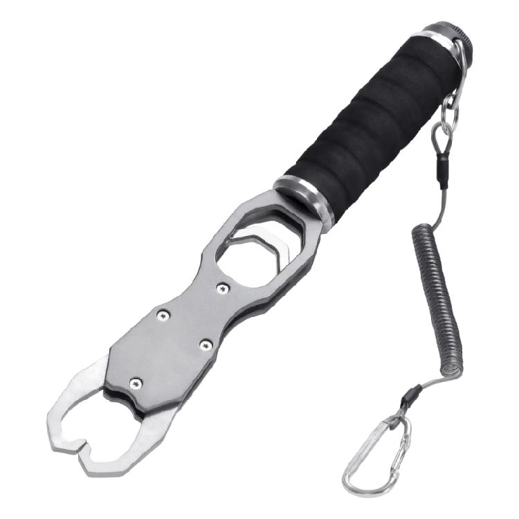 

Fishing Tool Aluminum Alloy Fish Control Gripper Incorporating Scale Technology for Sea & Freshwater Angling Adventure