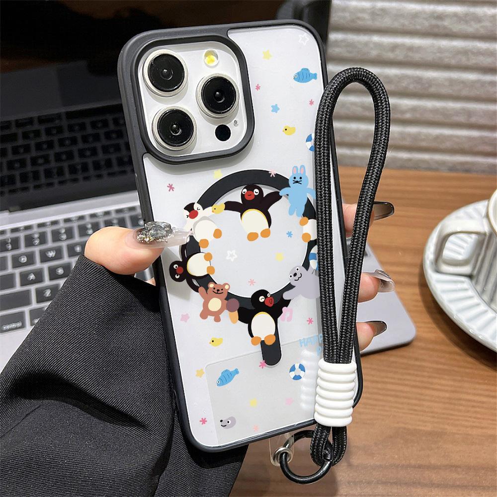 Magnetic Phone Case for iPhone  11 12 17 14 15 Pro Max 15 14 16 Pro13 14 15 16 Shockproof Case Mag-Safe Magnetic Ring Back Cover