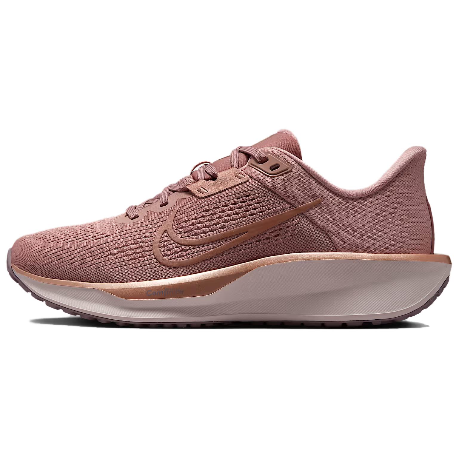 Nike  Quest 6 Particle Pink Metallic Red Bronze Women Sneakers Silt-Red Taupe-Grey IH6231-601 40.5