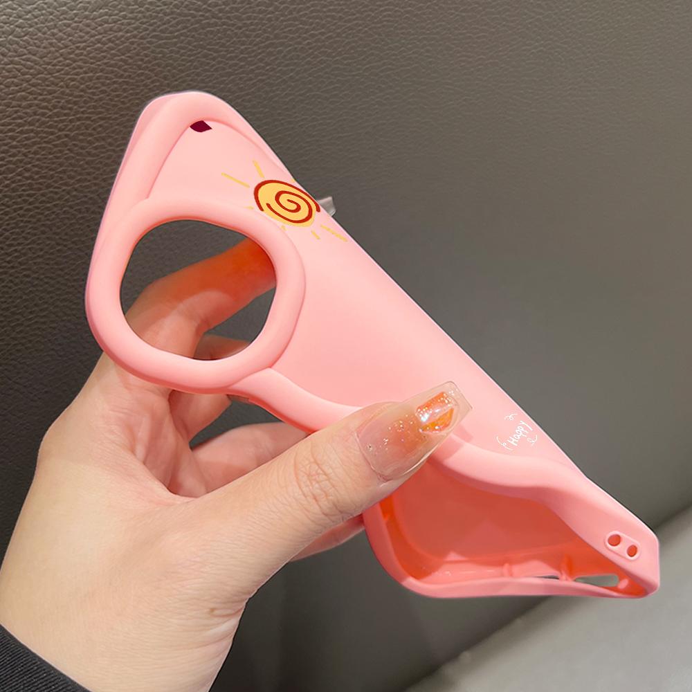 Model pictat Big Wave Edge Material din silicon moale Husa pentru telefon Macaron Carcasă de protecție antișoc din cauciuc pentru OnePlus Vivo Motorola Moto