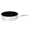 FIREMAPLE Frost 6" Aluminum Frypan, 500ml, Lightweight and Compact, Perfect for Mountaineering, Camping, and Hiking, with Storage Bag