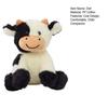Cow Plush Stuffed Animal Toy 9 Inch Cow Plush Keychain Fluffy Cow Portable Stuffed