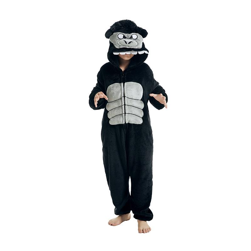 Cartoon Kigurumi Für Kinder Tier Onesies Kinder Pyjamas Halloween Cosplay Kostüme