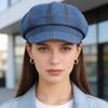 A washable retro Japanese and Korean style newsboy cap for ladies, suitable for daily leisure, commuting, shopping and outings