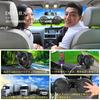 Car Fan, Twin Fan, 2024 New Design, USB Charging Port, 5 Inches, Rear Front