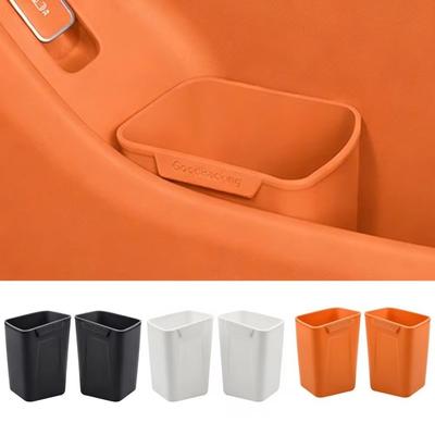 Hanging Car Door Storage Box Silicone Storage Bucket Universal Car Door Trash Can  Interior Access